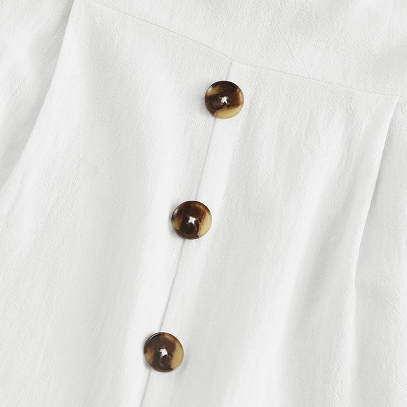 Last One! Bow Tie Back Jumpsuit - Picture 6 of 7